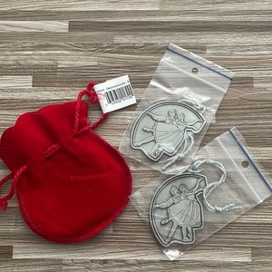 2001 Royal Canadian Mint Ballet Solid Pewter Christmas collectable ornaments